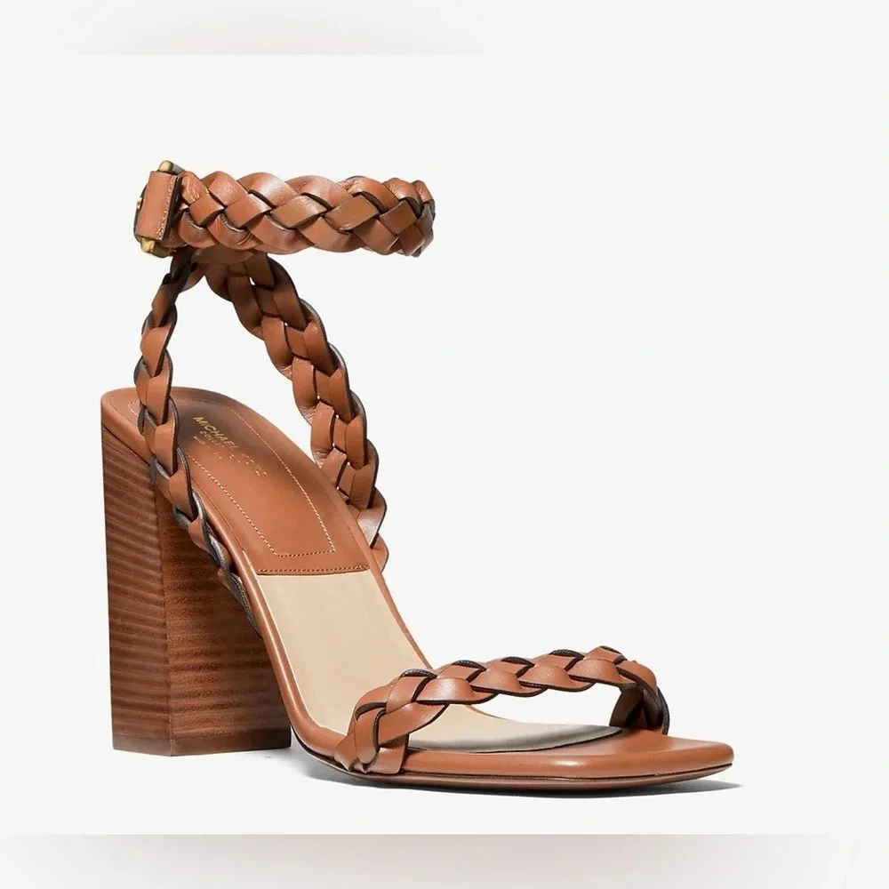 Michael Kors Collection made in Italy pippa woven leather sandal